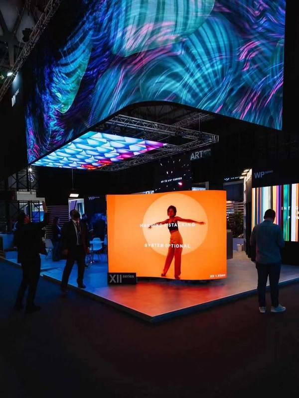 INFiLED Unveils Impressive Booth at ISE2022 in Barcelona