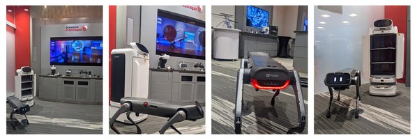 Pudu Robotics Showcases Two New Delivery Robots, PUDU D1 and SwiftBot, at Qualcomm 5G Summit