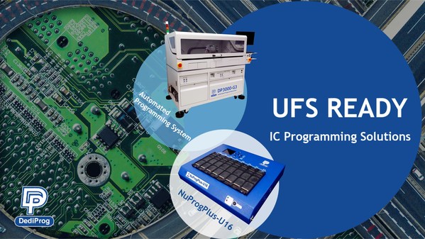 DediProg Champions Universal ALL-IN-ONE, UFS-Ready Programming Solution