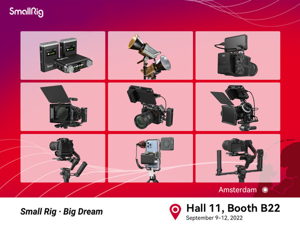 SmallRig Exhibits Latest Products at the IBC 2022 Show in Amsterdam