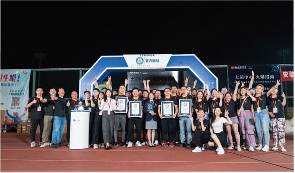 HighGreat Breaks Four Guinness World Records with 5200 Drones