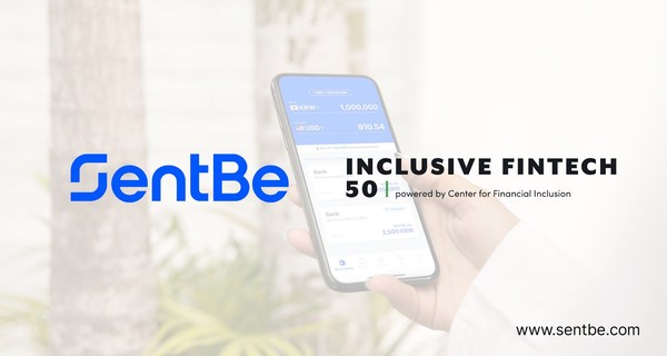 SentBe Named 2022 Inclusive Fintech 50 Winner