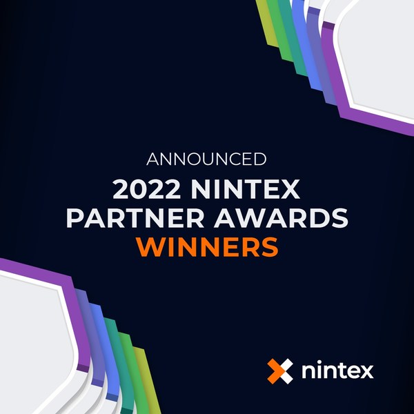 Nintex Honours Top Partners with 2022 Nintex Partner Awards