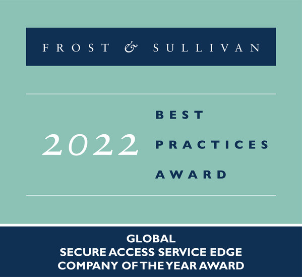 Frost & Sullivan Awards Palo Alto Networks with the 2022 Global Company of the Year in the Secure Access Service Edge Industry