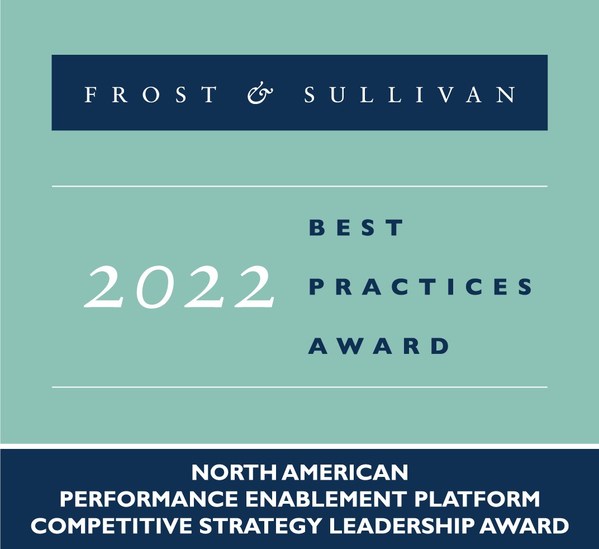 AmplifAI Earns Frost & Sullivan's 2022 Competitive Strategy Leadership Award for Its Advanced Performance Enablement Solutions