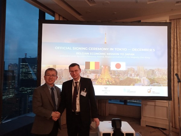 YAMAGATA CORPORATION AND TWEDDLE GROUP BELGIUM SIGN A MEMORANDUM OF UNDERSTANDING AS PART OF THE BELGIAN ECONOMIC MISSION TO JAPAN