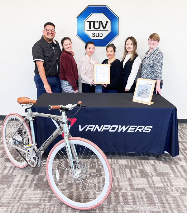 Vanpowers Bike LEGO-Like Assembled-Frame Ebike City Vanture Receives TÜV SÜD Certification