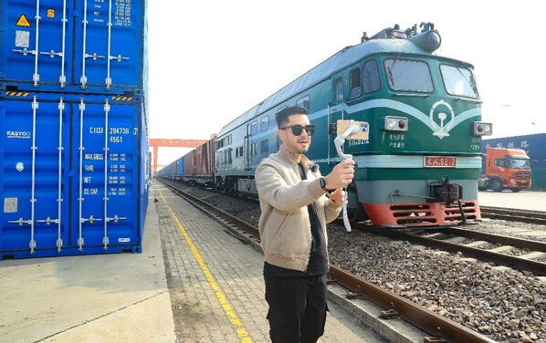 Jiangsu companies enjoy roaring exports thanks to freight trains