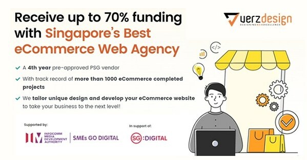 Verz Design Attains IMDA Pre-Approved Vendor for PSG E-commerce Grant to Support Singapore Startups