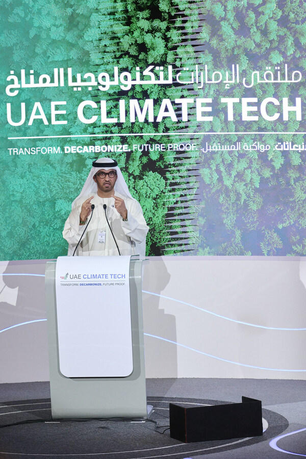 COP28 President-Designate Calls for Action to Transform, Decarbonize and Future-Proof Economies at UAE Climate Tech