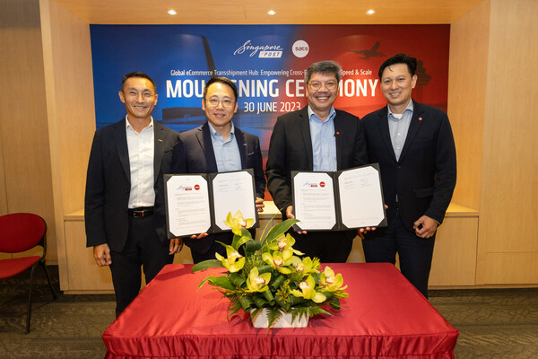 SATS AND SINGPOST SIGN MOU FOR POTENTIAL JOINT VENTURE TO OPERATE ECOMMERCE TRANSSHIPMENT HUB IN SINGAPORE