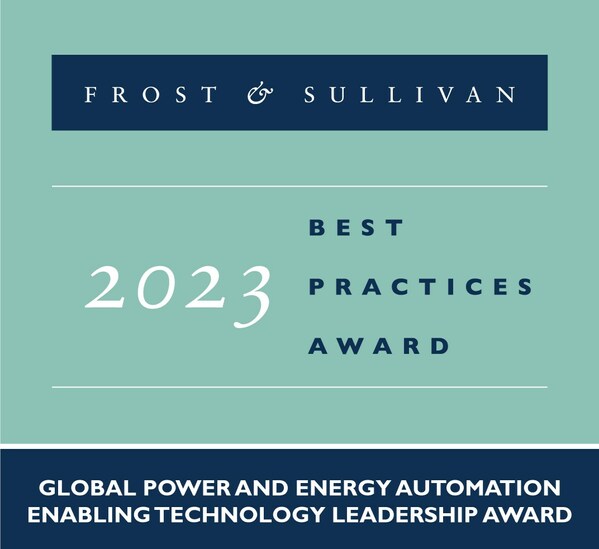 Emerson Earns Frost & Sullivan's 2023 Global Enabling Technology Leadership Award for Delivering Smart Software that Drives Cleaner Energy