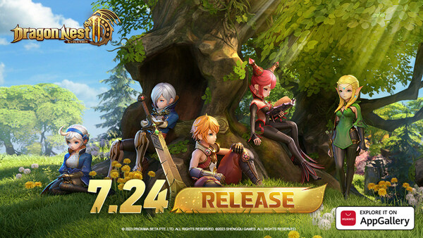 Be the Great Dragon Slayer in Dragon Nest 2: Evolution, now available for download on HUAWEI AppGallery