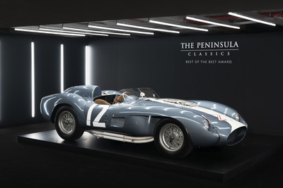 1958 Ferrari 335 S Spyder Wins 5th Annual The Peninsula Classics Best Of The Best Award