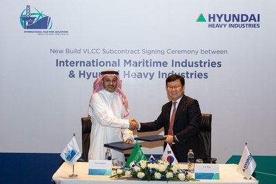 International Maritime Industries Signs VLCC Order With HHI and Bahri in Support of Establishing a New Maritime Industry in Saudi Arabia