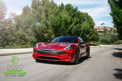 Karma Revero GT Named 2020 Luxury Green Car Of The Year(TM)