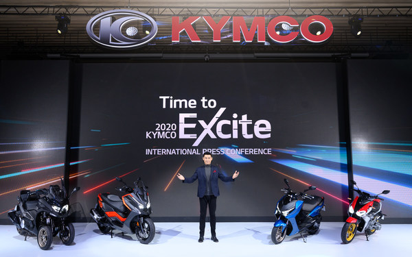 World Premier of KYMCO F9, DT X360 and KRV