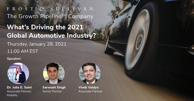 Frost & Sullivan Experts Present a Strategic Outlook of the Global Automotive Industry in 2021