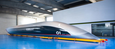 Hyperloop Transportation Technologies Reveals Full-Scale Passenger Capsule