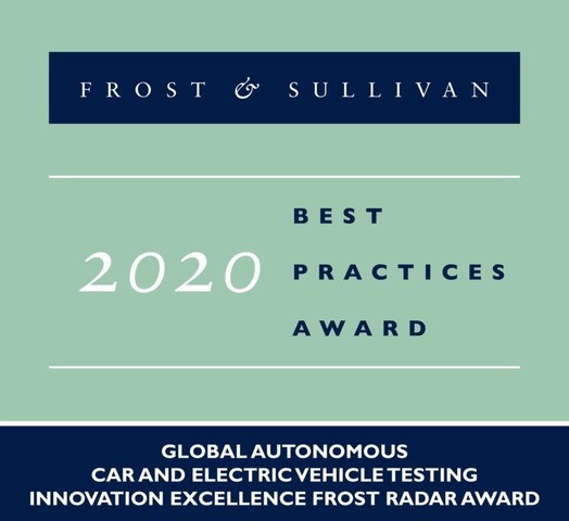 NI Commended by Frost & Sullivan for Pioneering Testing Technologies for Autonomous and Electric Vehicles