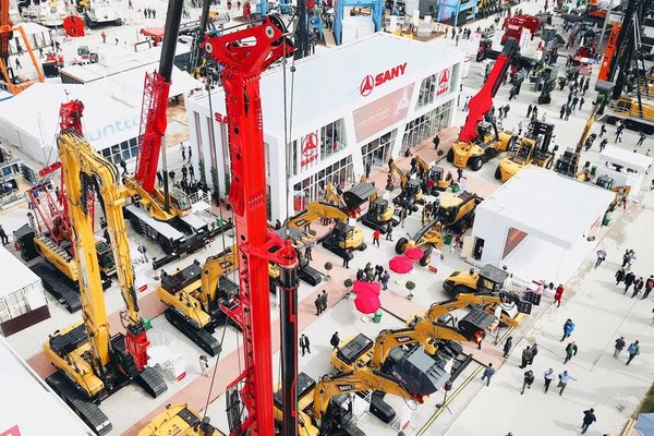 SANY shows intelligent manufacturing at bauma 2019