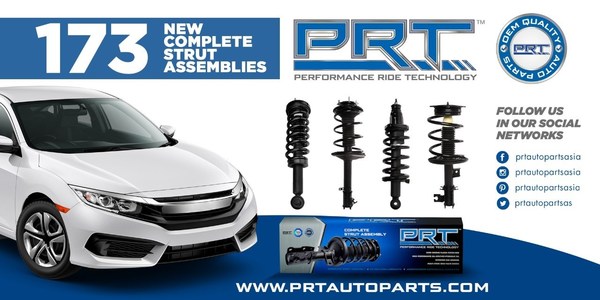 PRT launches 173 Complete Strut Assemblies for APAC