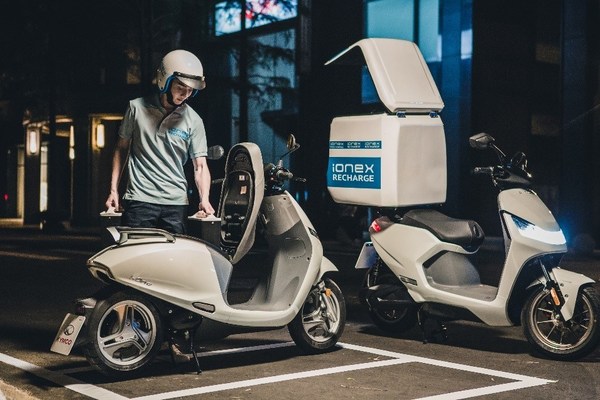 KYMCO Launches Ionex Recharge, the World's First On-Demand Battery Delivery and Swapping Service