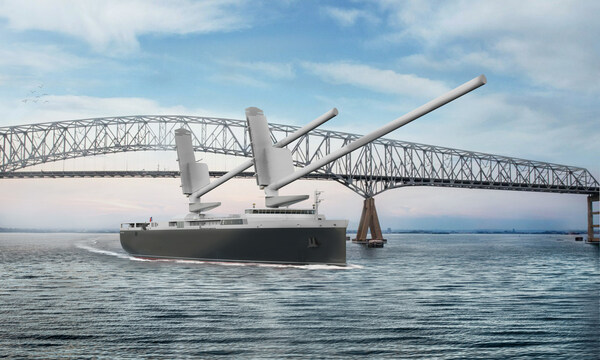 Sailing Ro-Ro Vessel from RMK MARINE to Operate Almost Entirely with the Wind Power