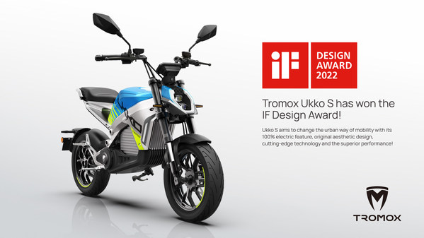 Tromox Ukko S Wins the iF Design Award 2022