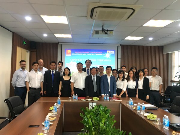 Risen Energy wins contract for 50MW PV project from Bitexco Group's subsidiary