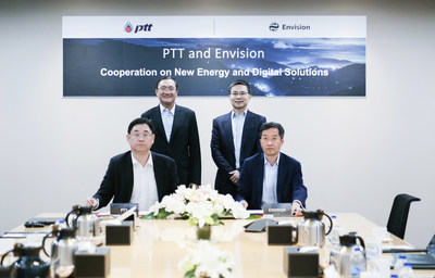 Envision and Thai Energy Giant PTT Sign MOU to Collaborate on New Energy and Digital Transformation