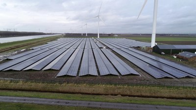 Successful Grid Connection of the Biggest N-Bifacial Solar Power Plant in Europe Built by Unisun Energy Netherlands with Jolywood Modules