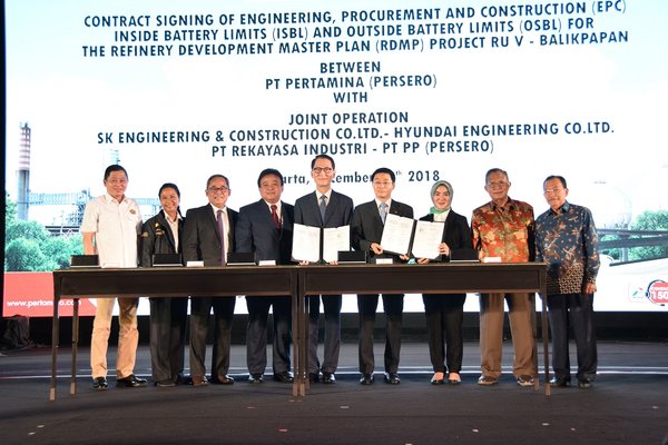 PT Rekayasa Industri (Rekind) Together with Joint Operation Awarded EPC Contract for The Balikpapan RDMP Project