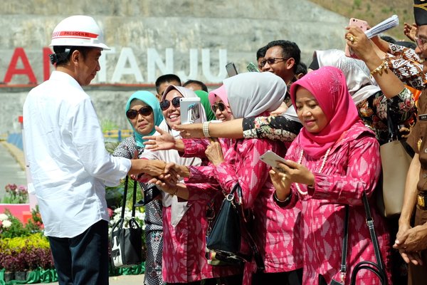 President Joko Widodo Unveils Tanju Dam to Support West Nusa Tenggara as the National Food Granary