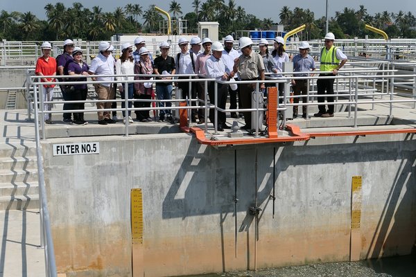 ASIAWATER 2020 Industrial Site Visit to Perbadanan Bekalan Air Pulau Pinang Sungai Dua Water Treatment Plant