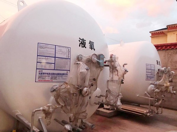 CIMC Sanctum provides 72 liquid oxygen storage tanks for oxygen-deficient Tibet