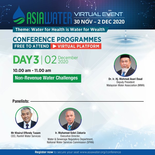 ASIAWATER Virtual Event Opens to Welcome Water Professionals