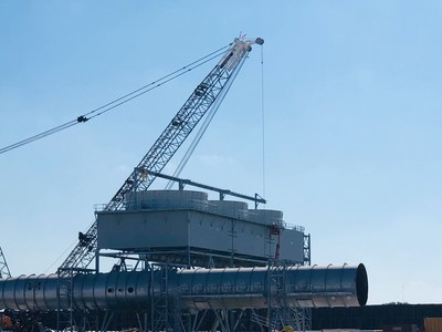 Venture Global Calcasieu Pass Announces Successful Roof Raising for Second LNG Storage Tank