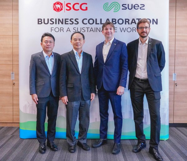 SUEZ teams up with SCG to offer post-consumer recycled plastics to drive a plastics economy in Southeast Asia