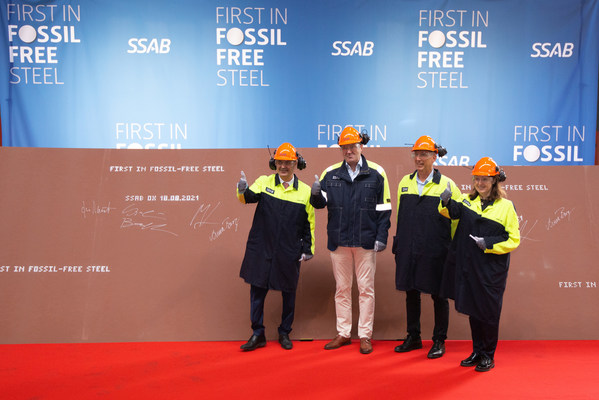 The world's first fossil-free steel ready for delivery