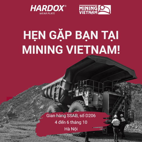 SSAB Set to Debut at Vietnam Mining & Construction Show This October With Revolutionary Hardox® Product Line