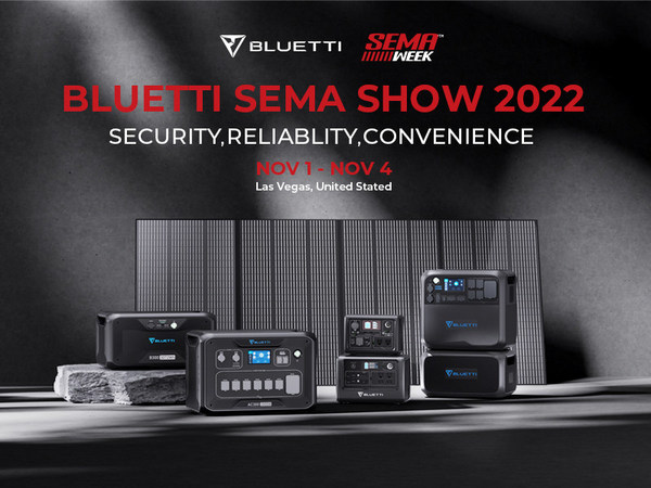 BLUETTI to Attend SEMA Show With Multiple Solar Innovations