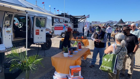 Jackery Solar Energy Solutions on Display at the Quartzsite RV Show in Arizona