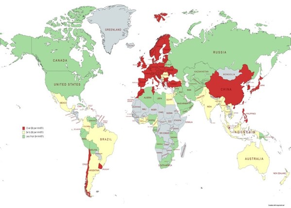 IGU 2022 Global Wholesale Gas Price Survey Report