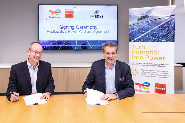 TotalEnergies ENEOS Signs Solar Rooftop Project With Imerys, a world's leading supplier of mineral-based specialty solutions