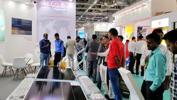 Sungrow FPV Participates in Renewable Energy India Expo