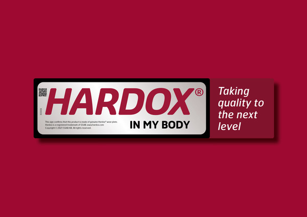 SSAB introduces new authentication measures for Hardox(R) In My Body