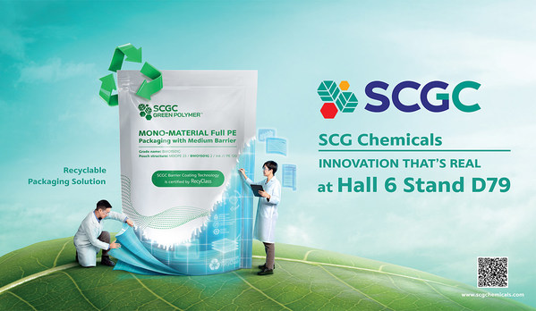 SCGC to Showcase "Green Innovations" for Sustainability Responding to Global Megatrends at K 2022