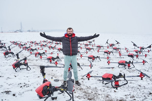 XAG Delivered the Largest Drone Fleet for Agriculture in Ukraine