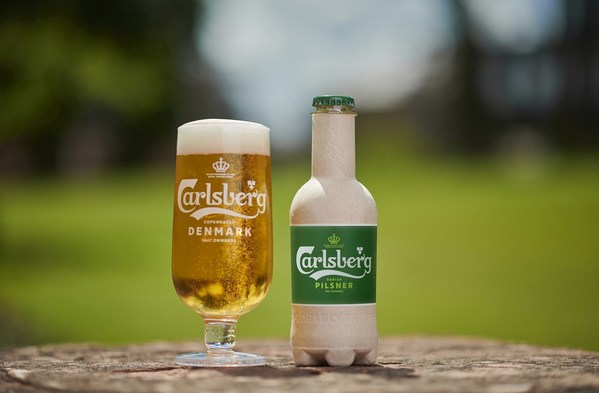 Carlsberg makes bio-based and fully recyclable bottles available to consumers in its largest ever trial